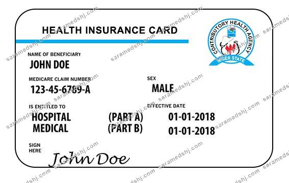 Niger health insurance card
